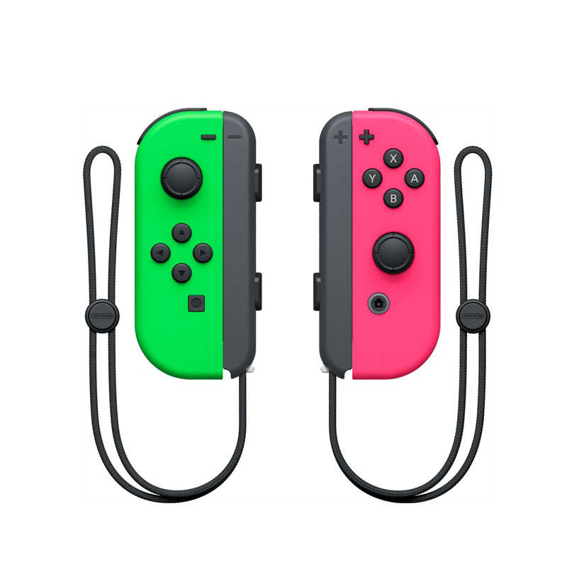 任天堂 Switch NS 原廠 Joy-Con 控制器 手把 綠粉色 / 老爺子
