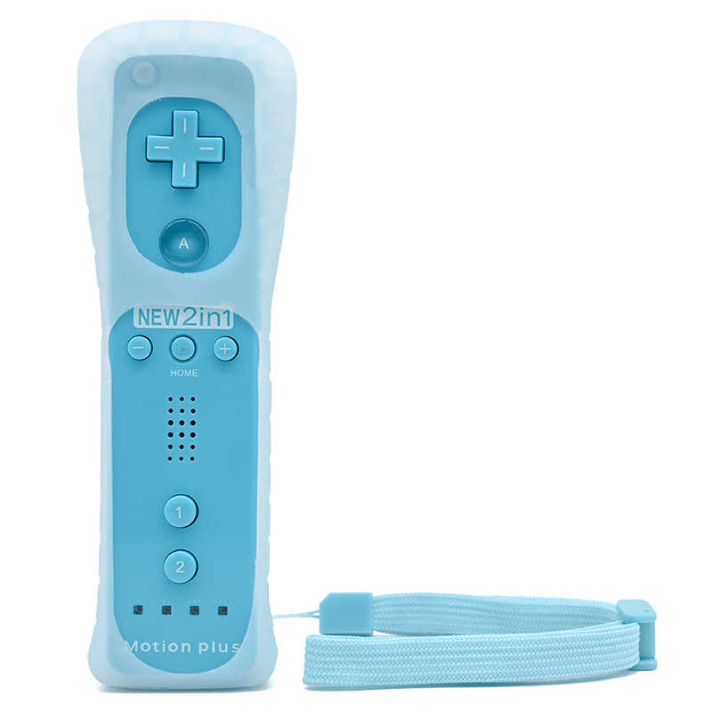 現貨 副廠 Wii Wii U 新版 右手 手把 控制器 Plus 藍色 內建強化器 / 老爺子