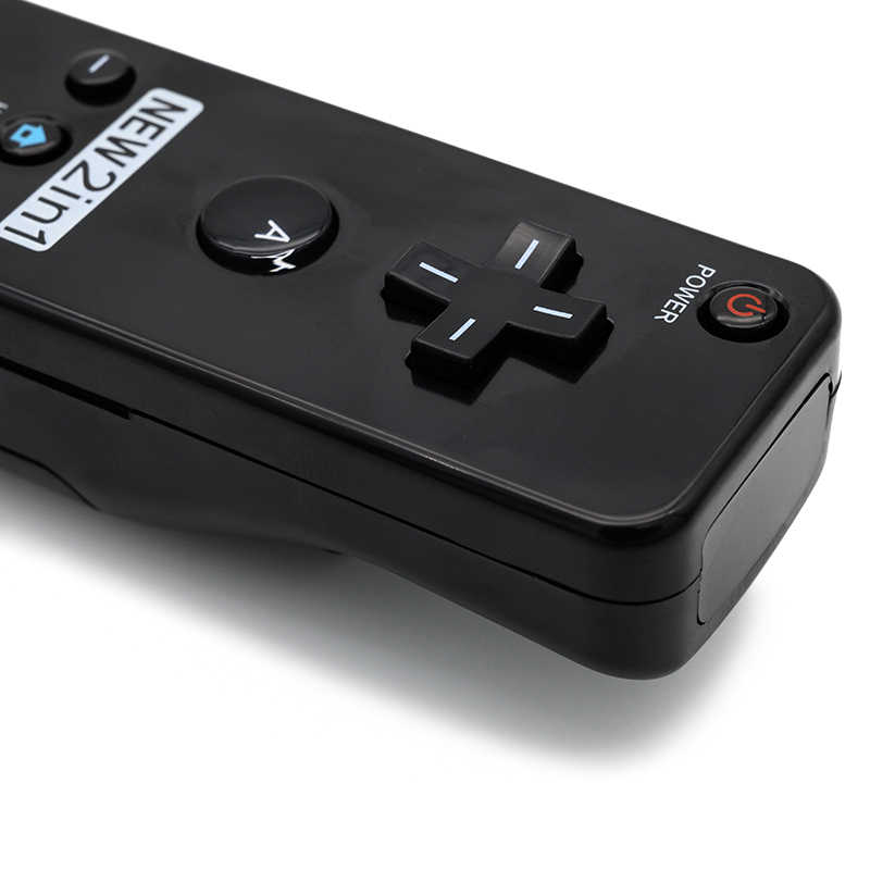現貨 副廠 Wii Wii U 新版 右手 手把 控制器 Plus 黑色 內建強化器 / 老爺子