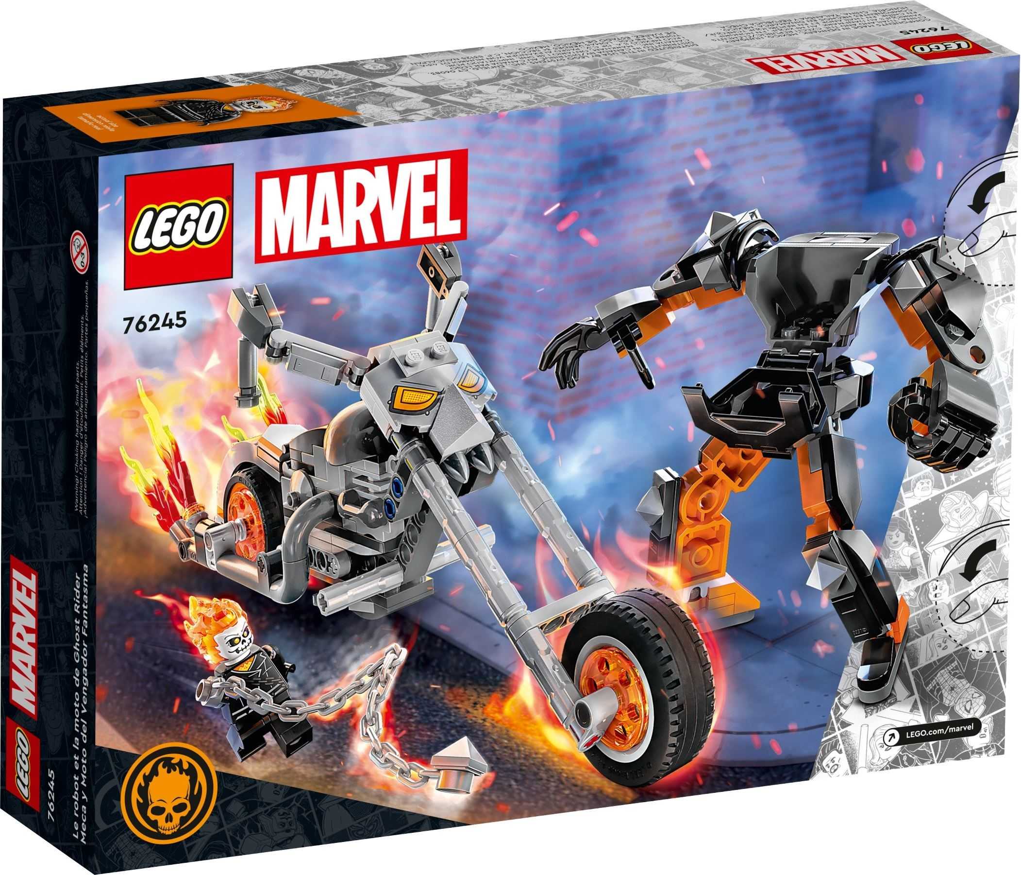 【電積系@北投】LEGO 76245 Ghost Rider Mech \u0026 Bike