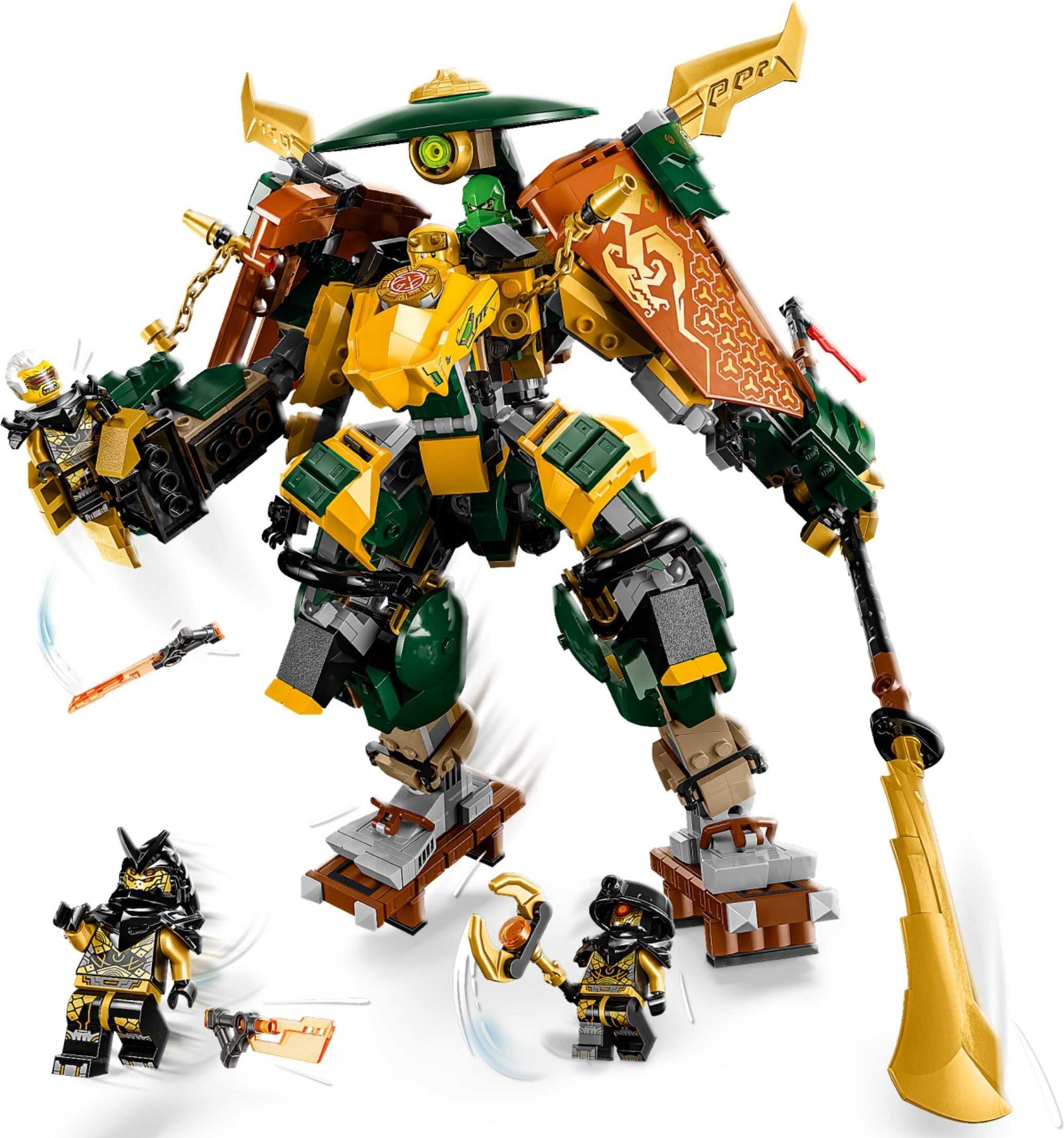 【電積系@北投】LEGO 71794 勞埃德與亞林的忍者小隊機械人(4)-Ninjago