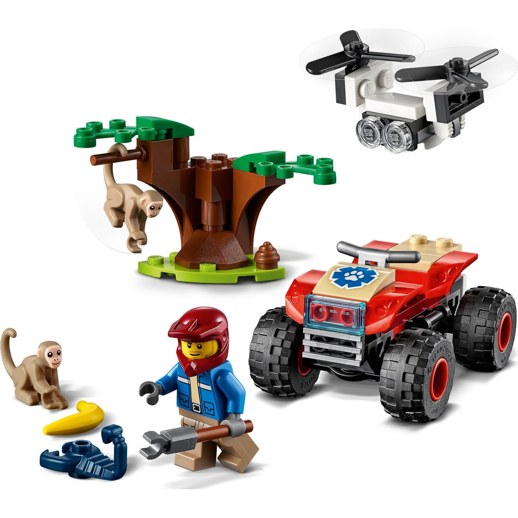 🎲電積系🎲樂高LEGO 60300 野生動物救援沙灘車  