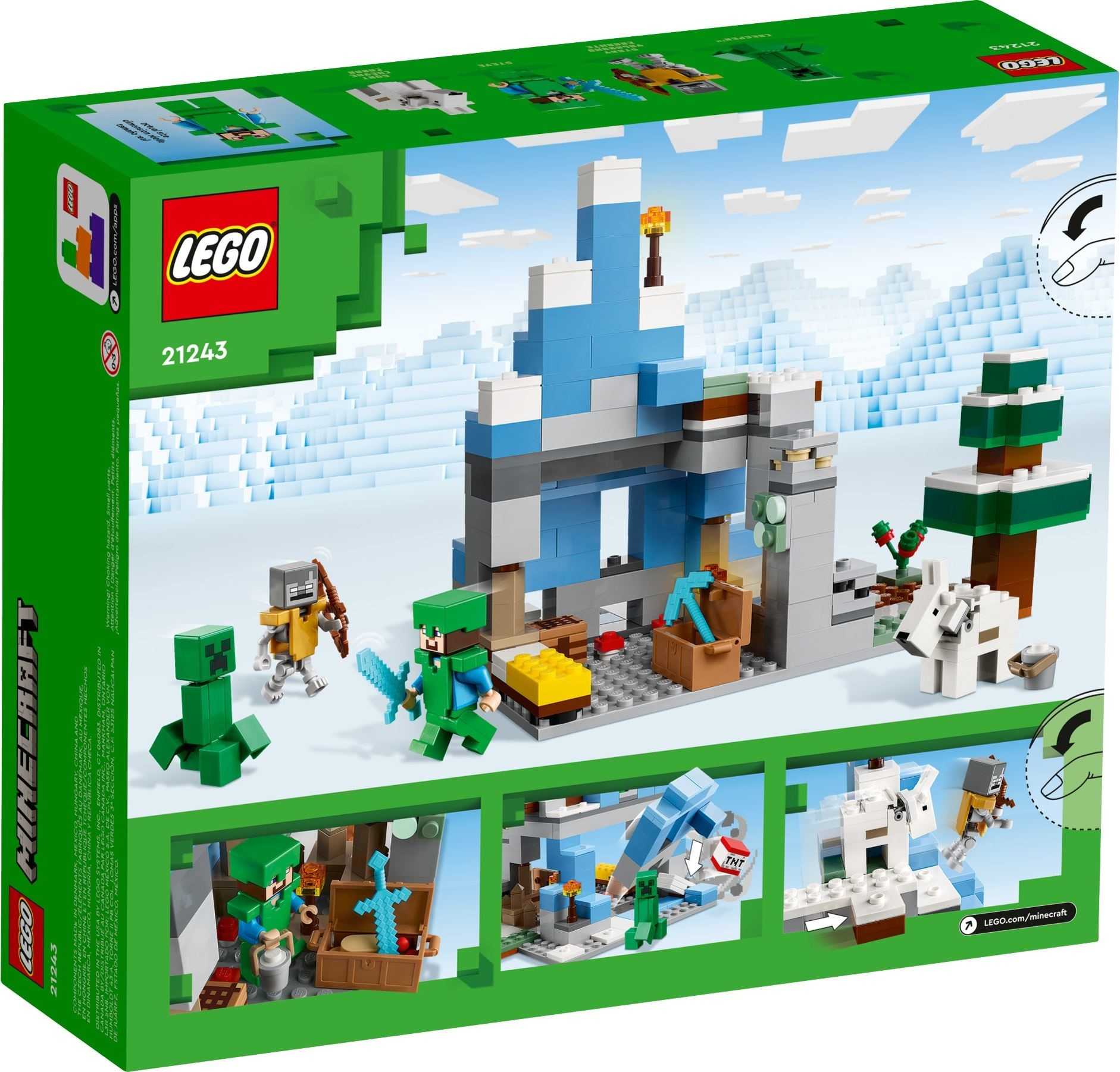 【電積系@北投】LEGO 21243 The Frozen Peaks