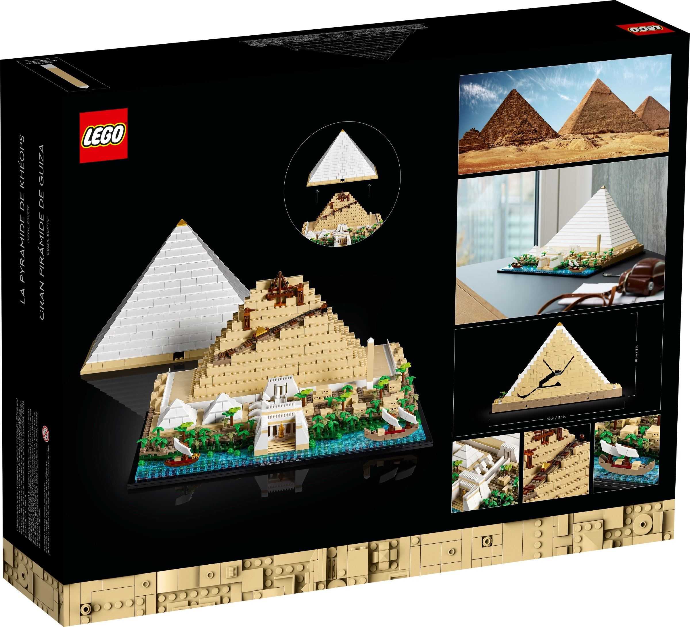 【電積系@北投】樂高 LEGO 21058 埃及吉薩大金字塔