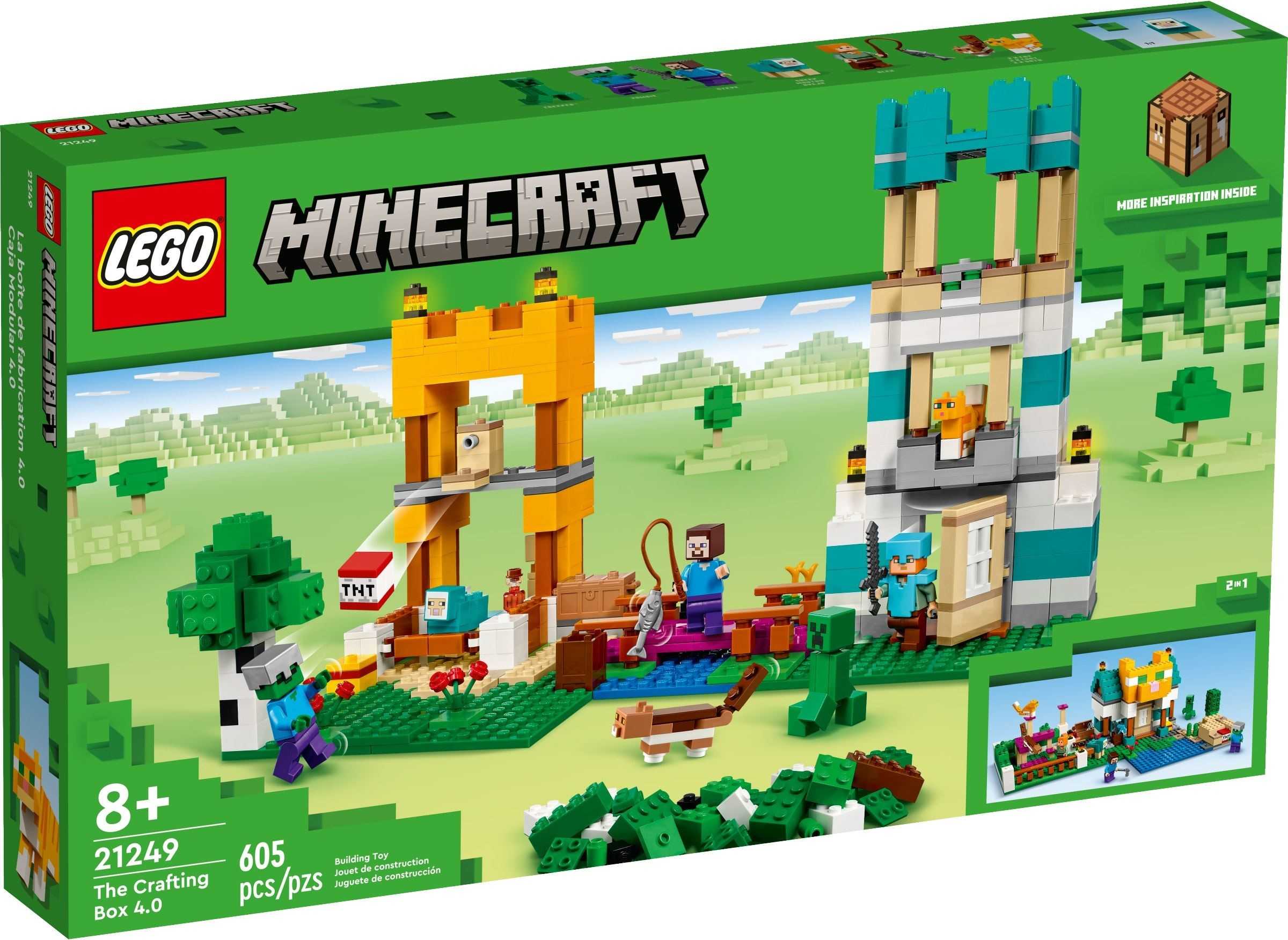 【電積系@北投】LEGO 21249 TheCraftingBox4.0-Minecraft