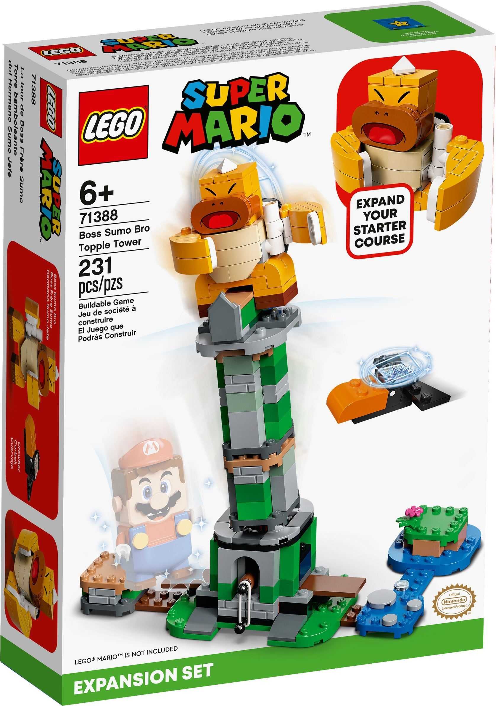 【電積系@北投】樂高LEGO 71388 老大KK 搖搖塔電積系 Mario