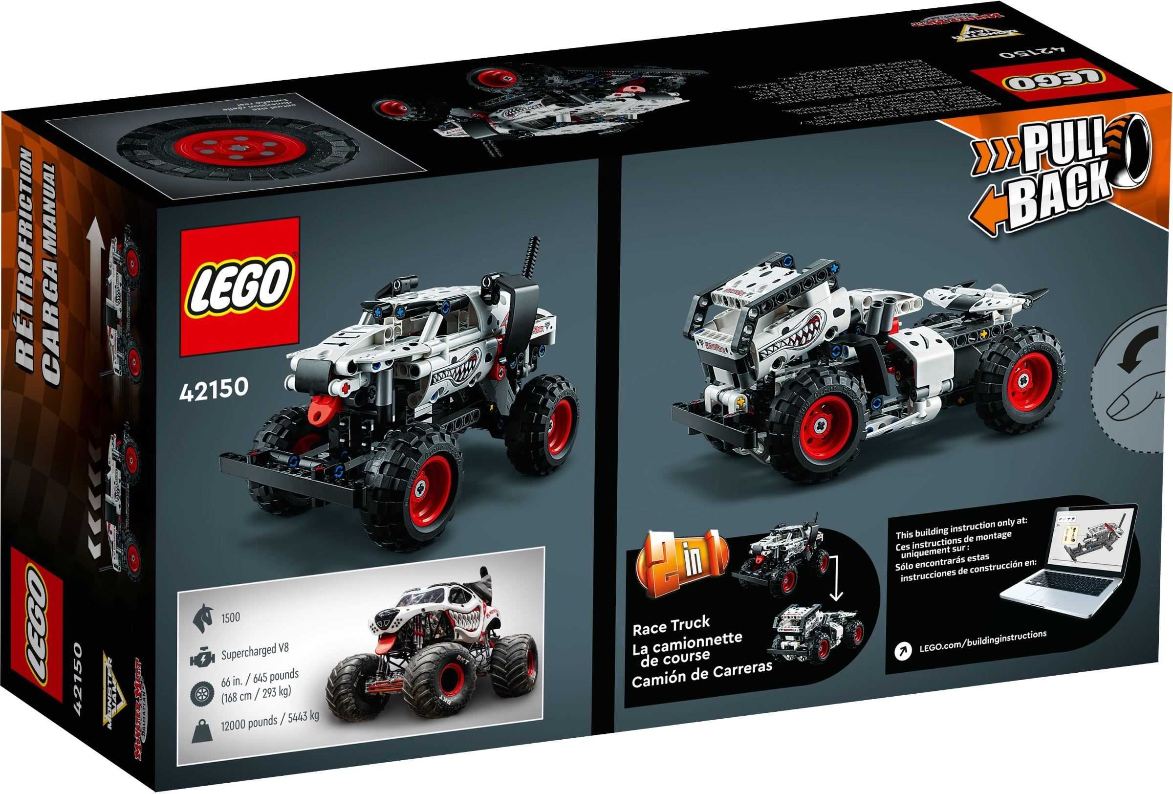 【電積系@北投】LEGO 42150 迴力卡車 Monster Mutt™