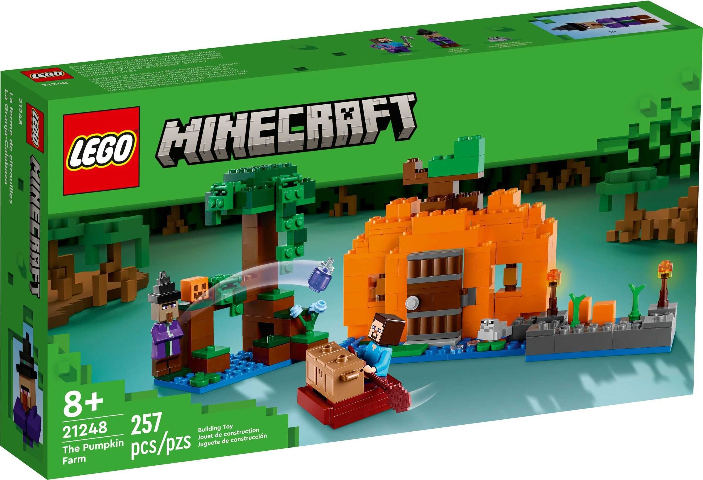 🟦電積系🟩北投🟥LEGO 21248 The Pumpkin Farm-Minecraft