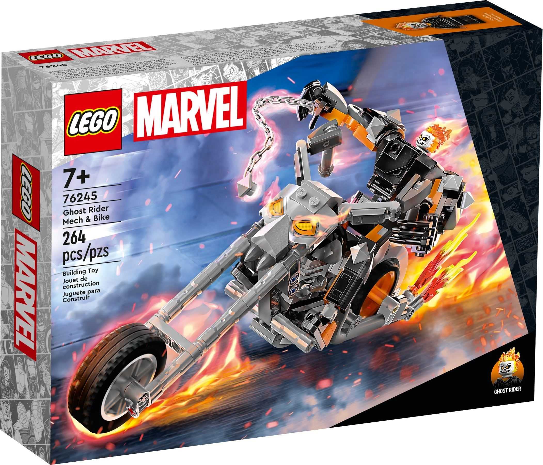 【電積系@北投】LEGO 76245 Ghost Rider Mech \u0026 Bike