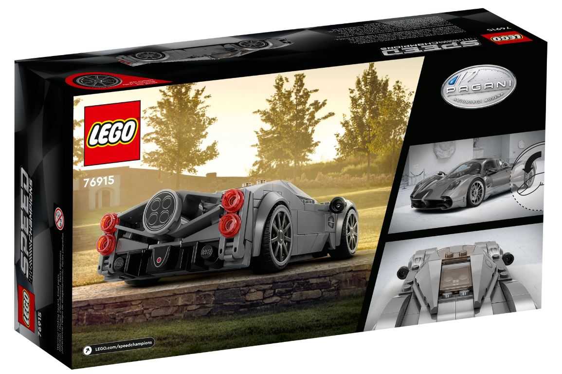 【電積系@北投】LEGO 76915 Pagani Utopia(4)