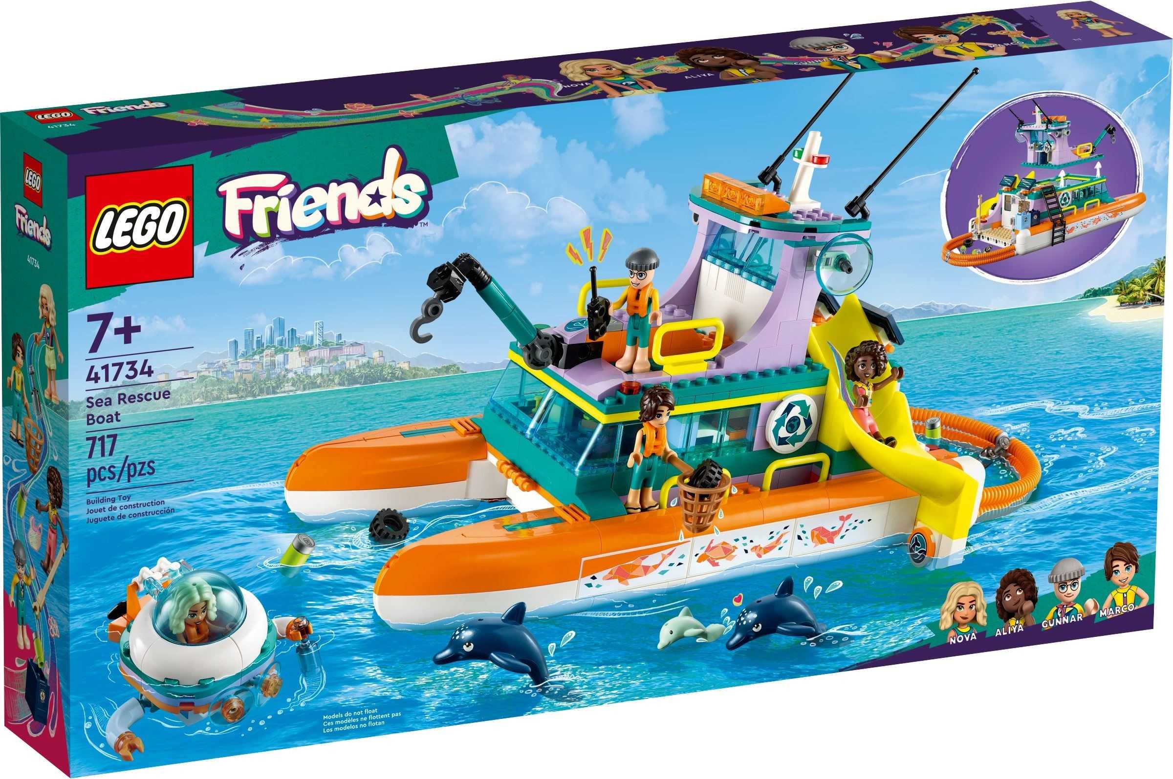 【電積系@北投】LEGO 41734 海上救援船(3)-Friends