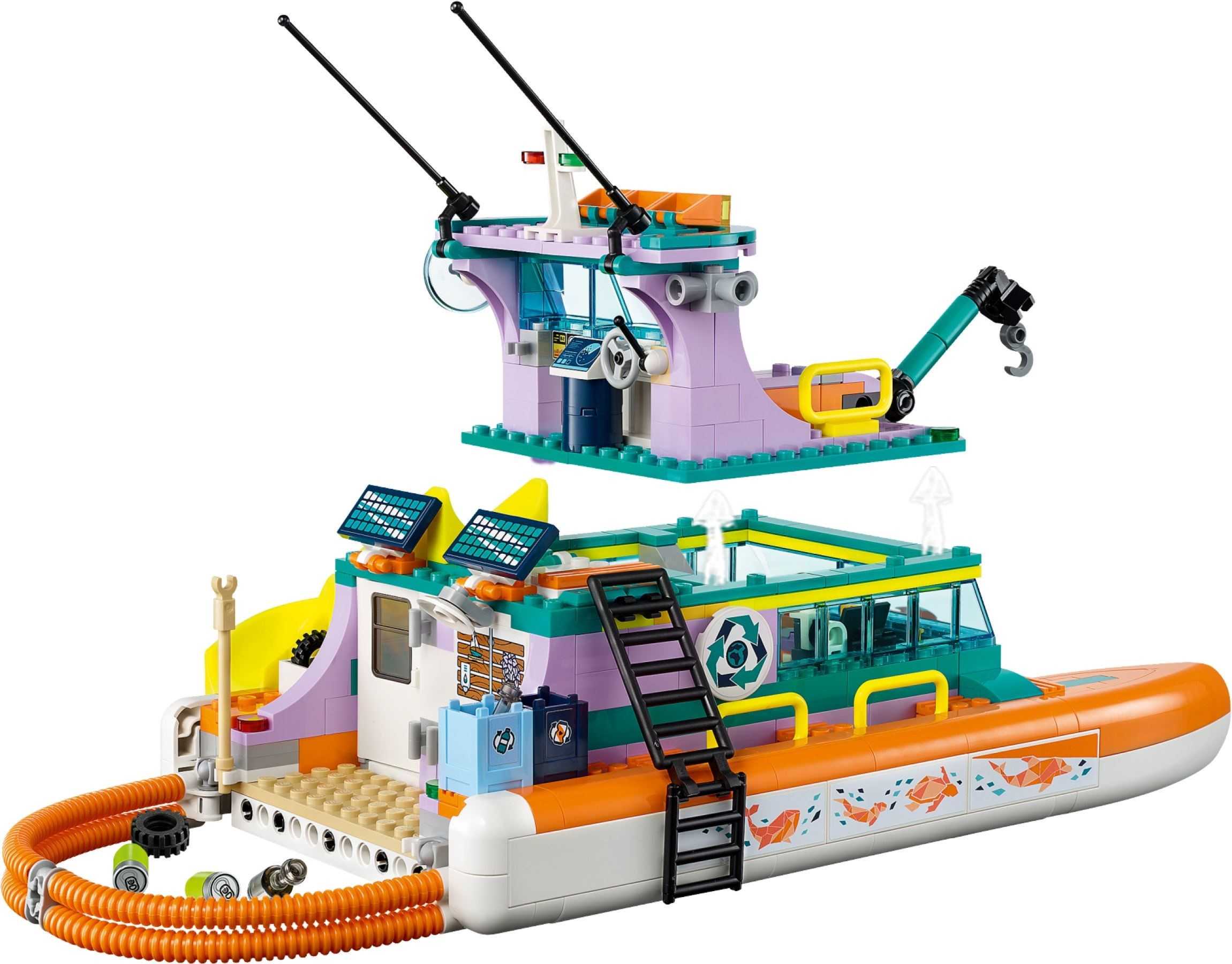 【電積系@北投】LEGO 41734 海上救援船(3)-Friends