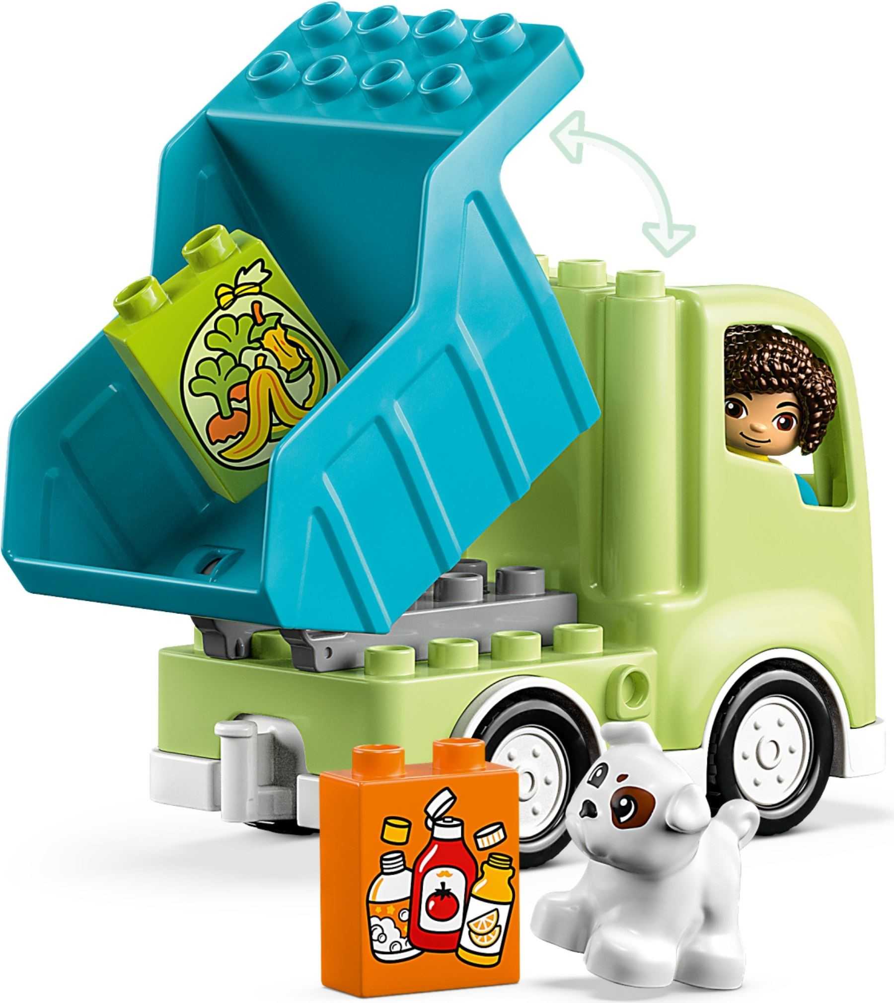 【電積系@北投】LEGO 10987 資源回收車(4)-DUPLO