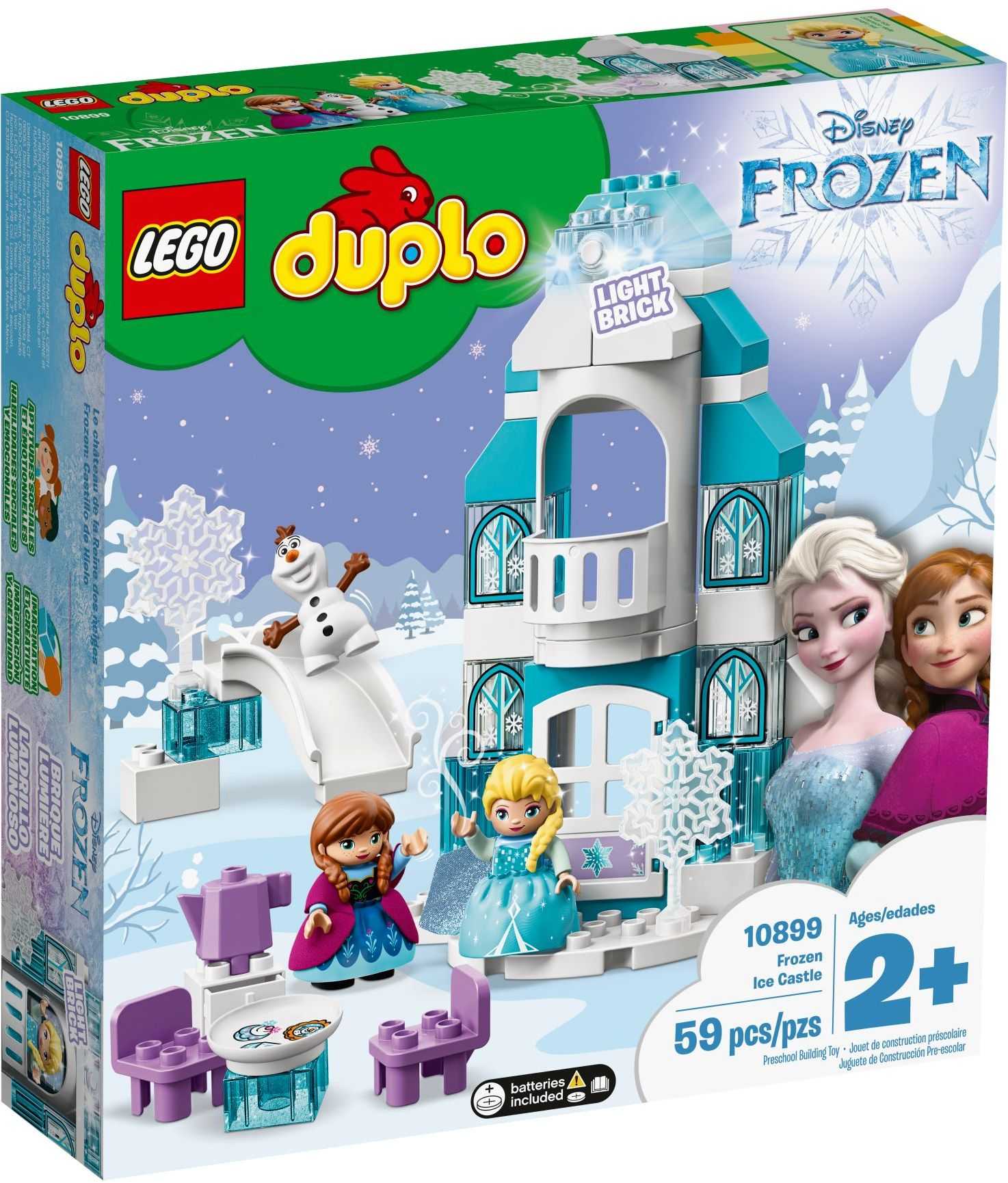 【電積系@北投】LEGO 10899 冰雪奇緣城堡-Duplo