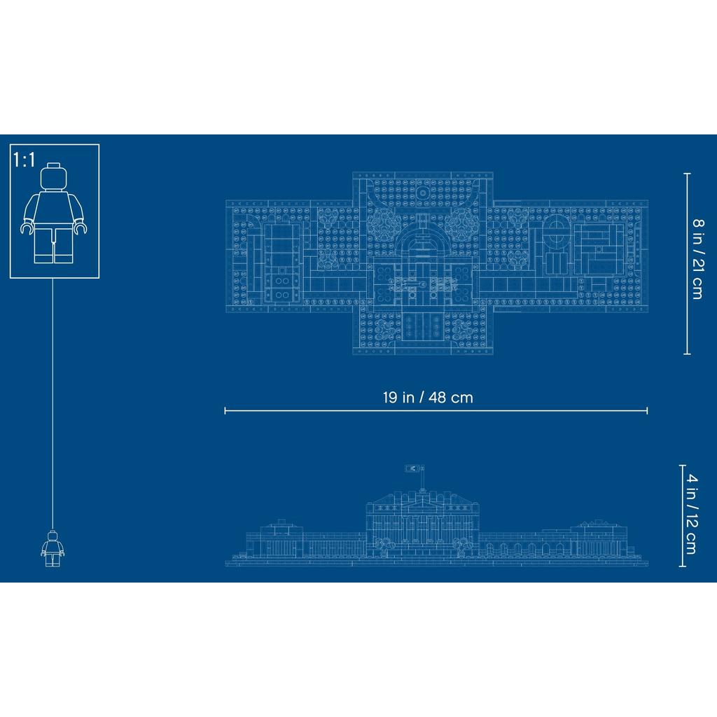 LEGO21054 白宮 樂高 建築系列