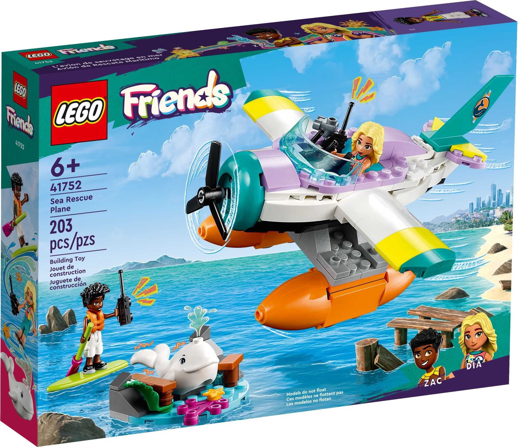 【電積系@北投】LEGO 41752 海上救援飛機(8)-Friends