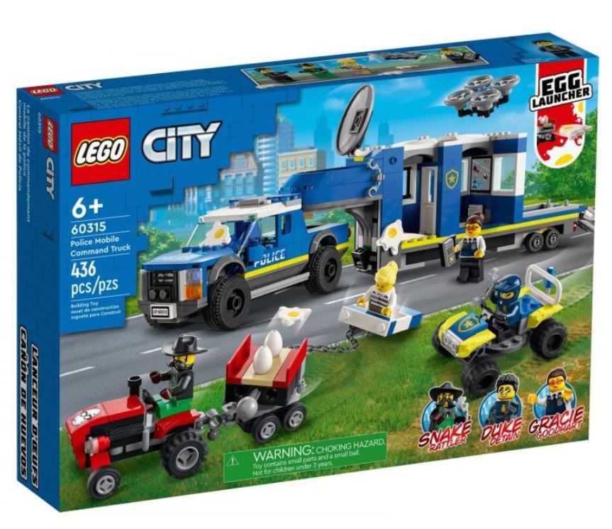 【電積系@北投】樂高LEGO 60315 警用指揮車