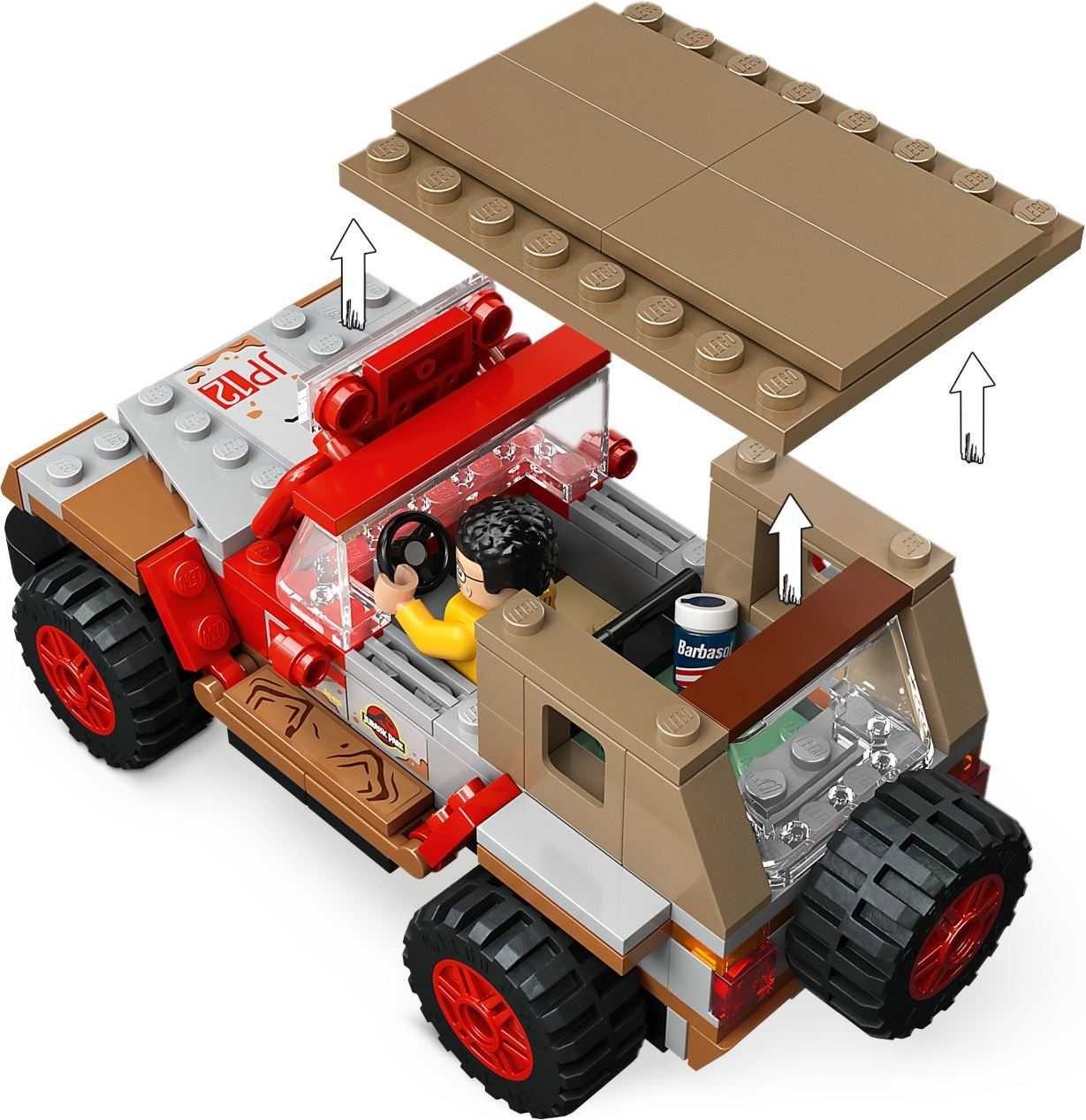 【電積系@北投】LEGO 76958 Dilophosaurus Ambush​-侏儸紀