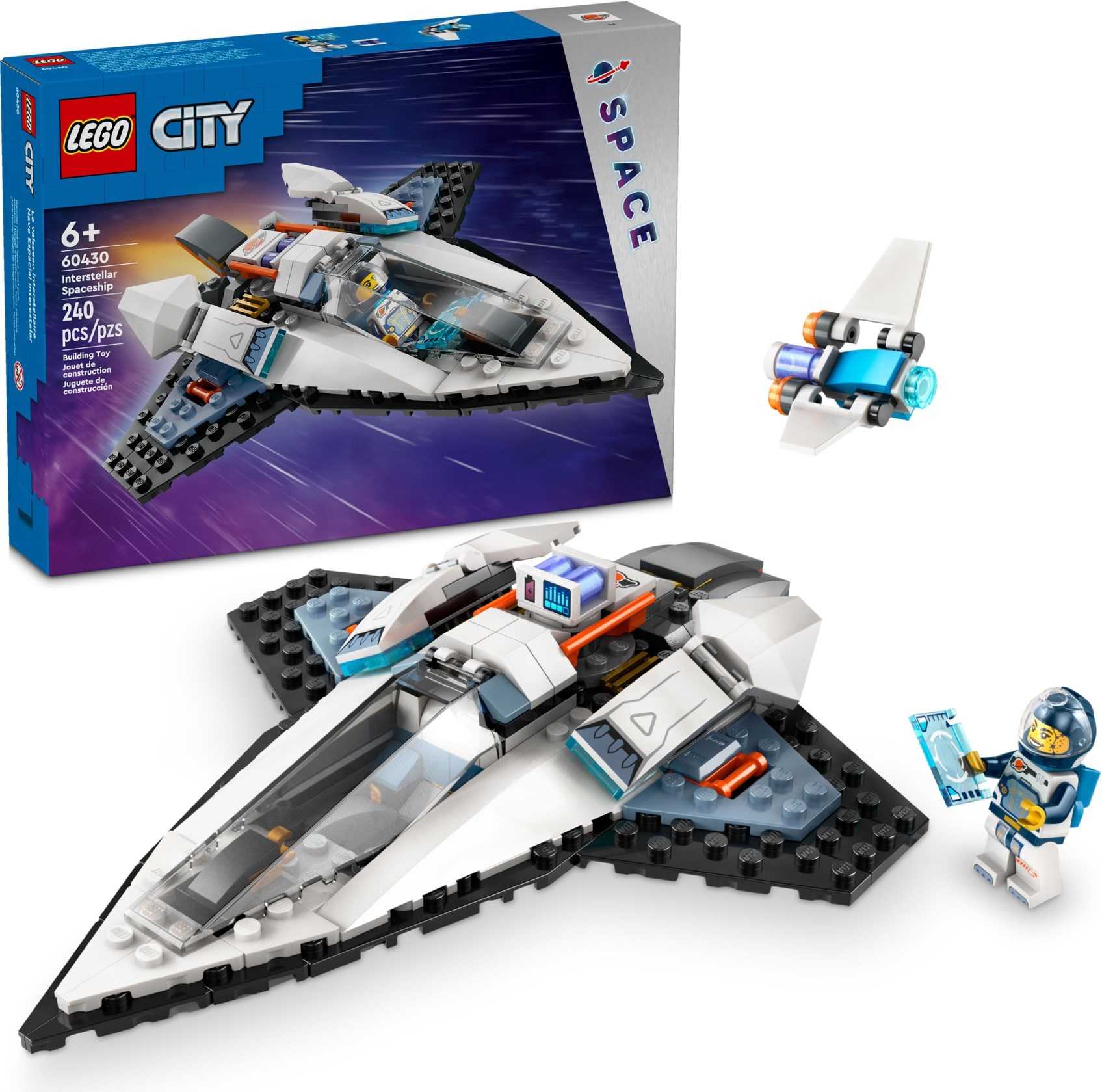 🟦電積系🟩樂高🟥LEGO 60430 星際太空船🟨City