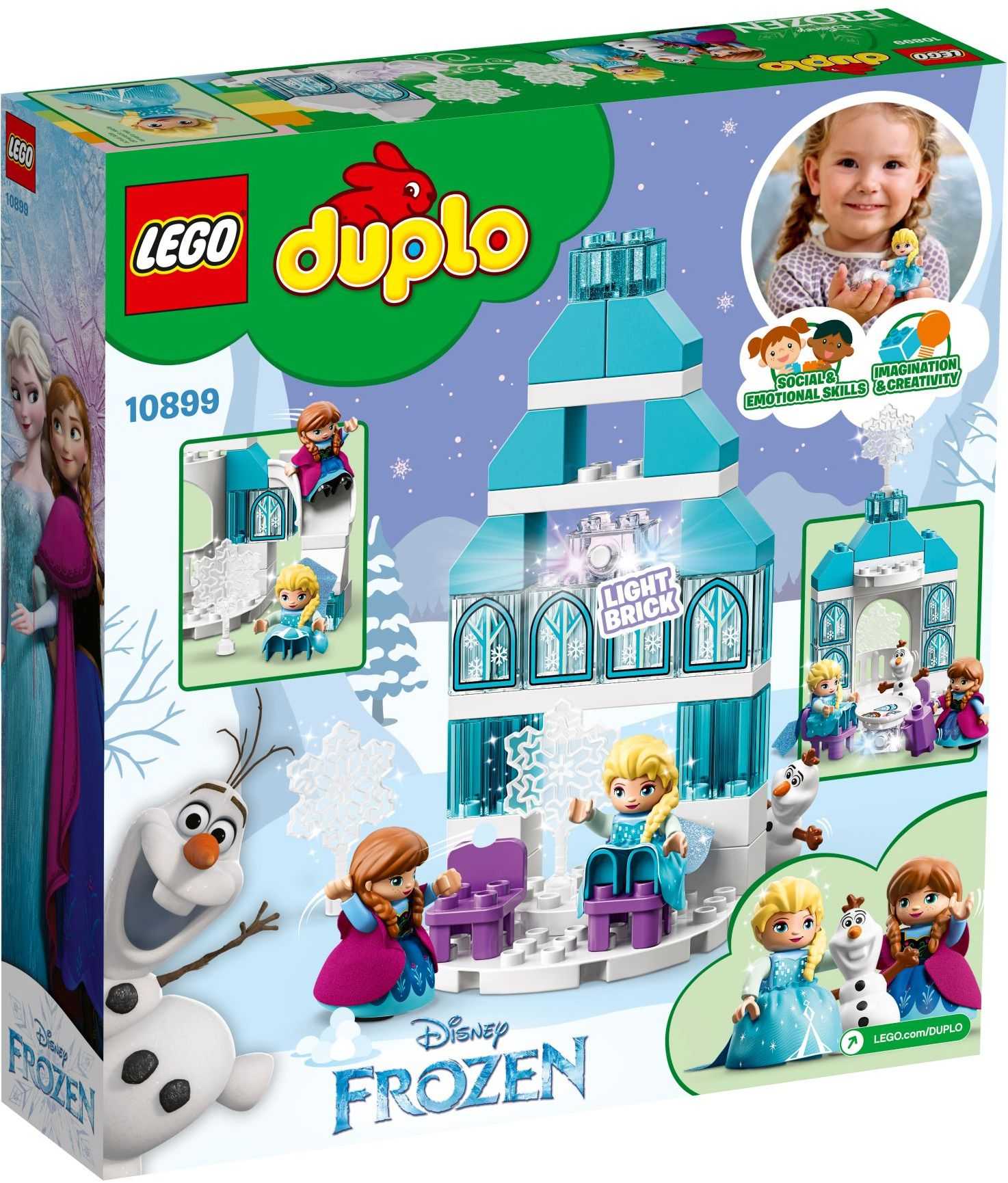 【電積系@北投】LEGO 10899 冰雪奇緣城堡-Duplo