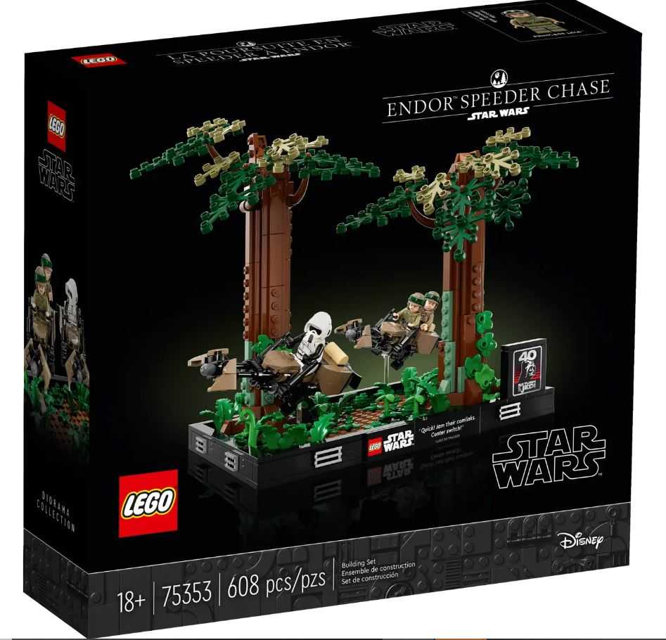 【電積系 北投】樂高 LEGO 75353 SW-恩多飛車追逐 場景組Endor™ Speeder Chase Dior