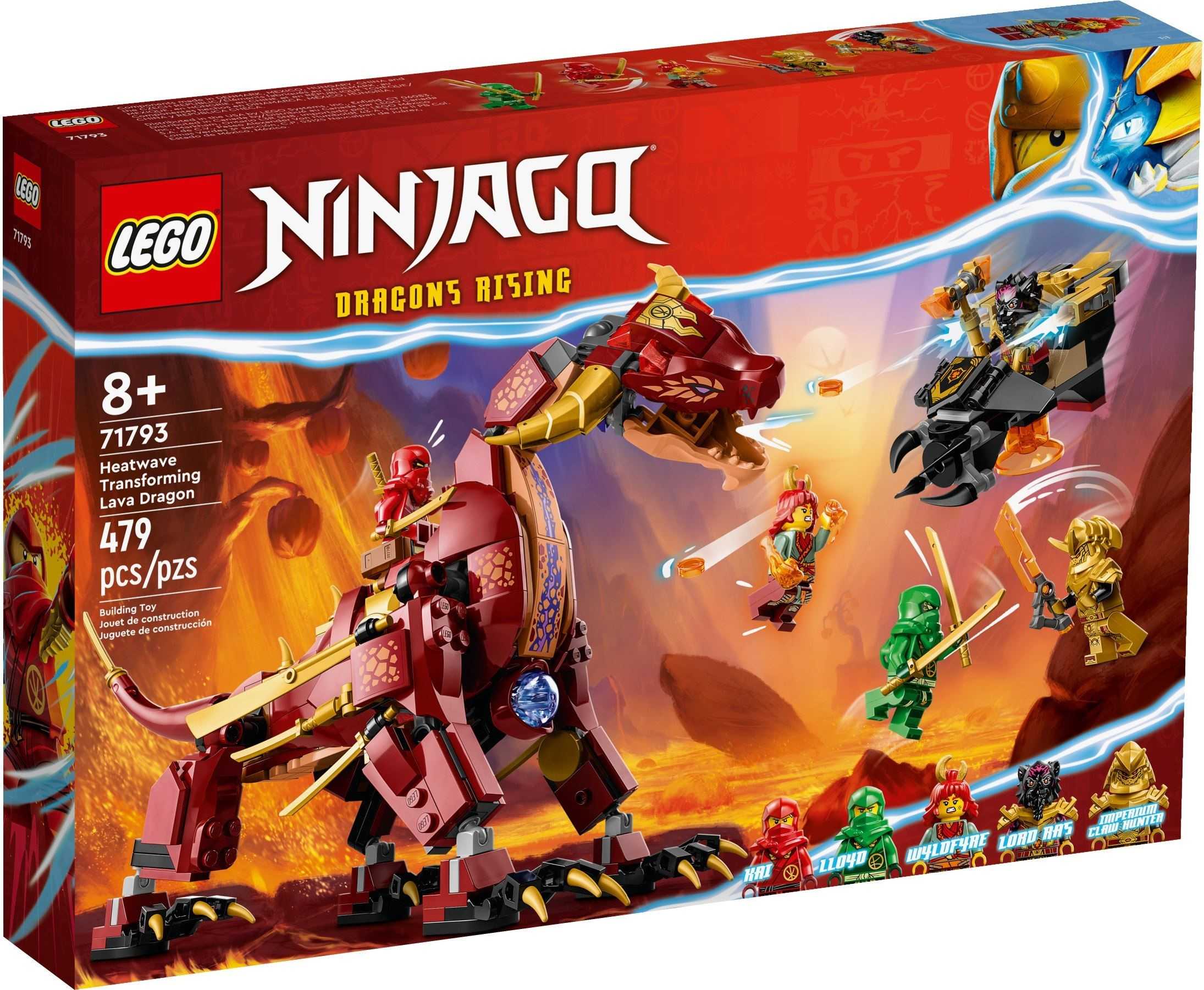 【電積系@北投】LEGO 71793 變形熔岩龍(4)-Ninjago