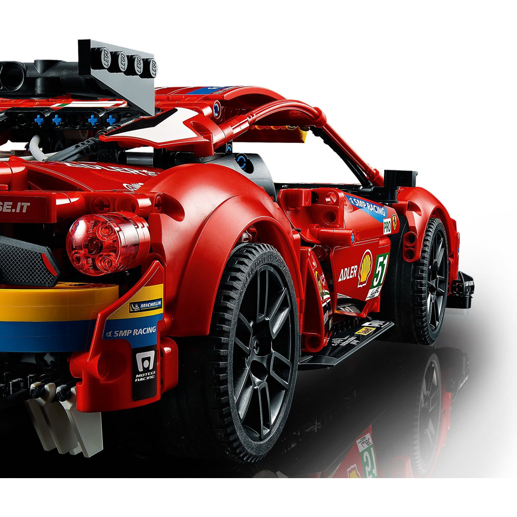 【電積系＠北投】LEGO42125 法拉利488 GTE"AF Corse 51"