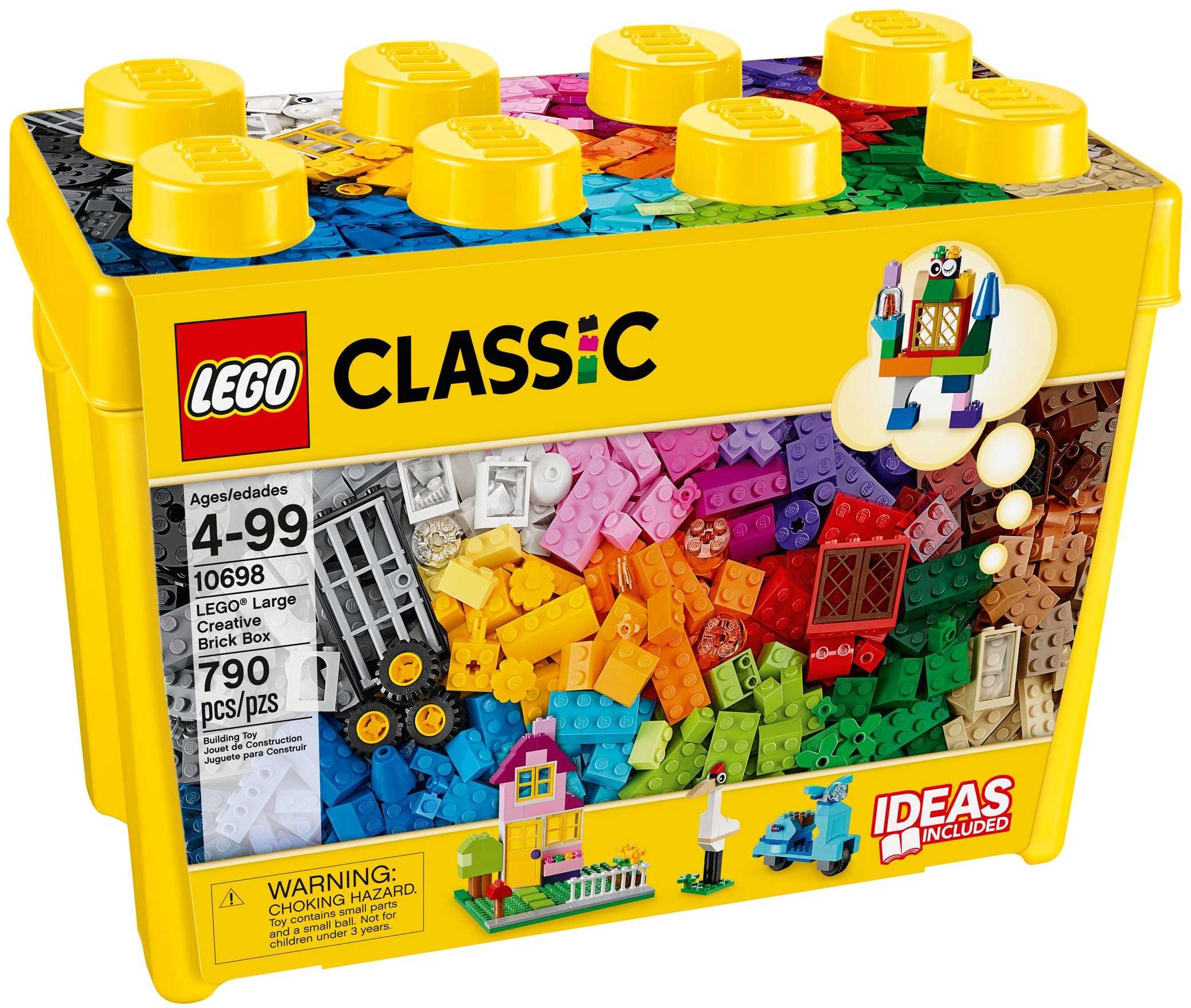 【電積系@北投】樂高LEGO 10698 大型創意拼砌盒桶