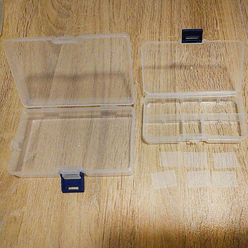 塑膠收納盒 活用隔板 桌遊 飾品 小零件 貼紙