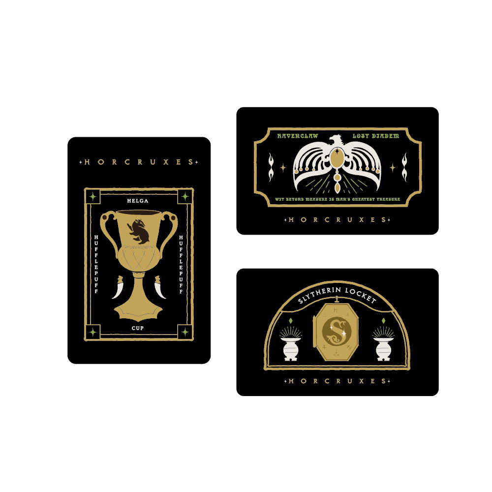 哈利波特分靈體系列 一卡通 三款可選 小金匣 / 王冕 / 金盃