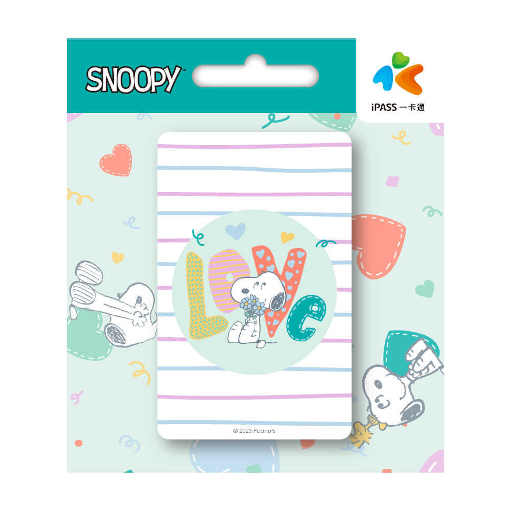 SNOOPY 溫馨系列一卡通  永遠快樂 / 溫馨時刻 / 甜心
