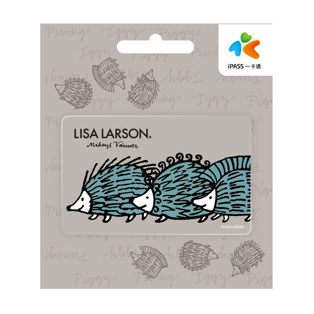 Lisa Larson系列 一卡通 MIKEY / 刺蝟 / 素描狗