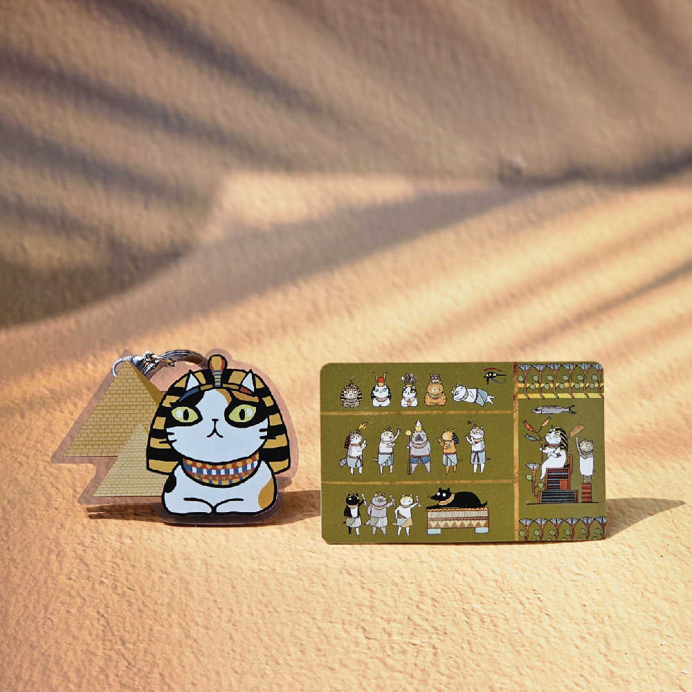 貓小姐Ms.Cat 埃及系列一卡通 埃及貓神 / 埃及貓法老