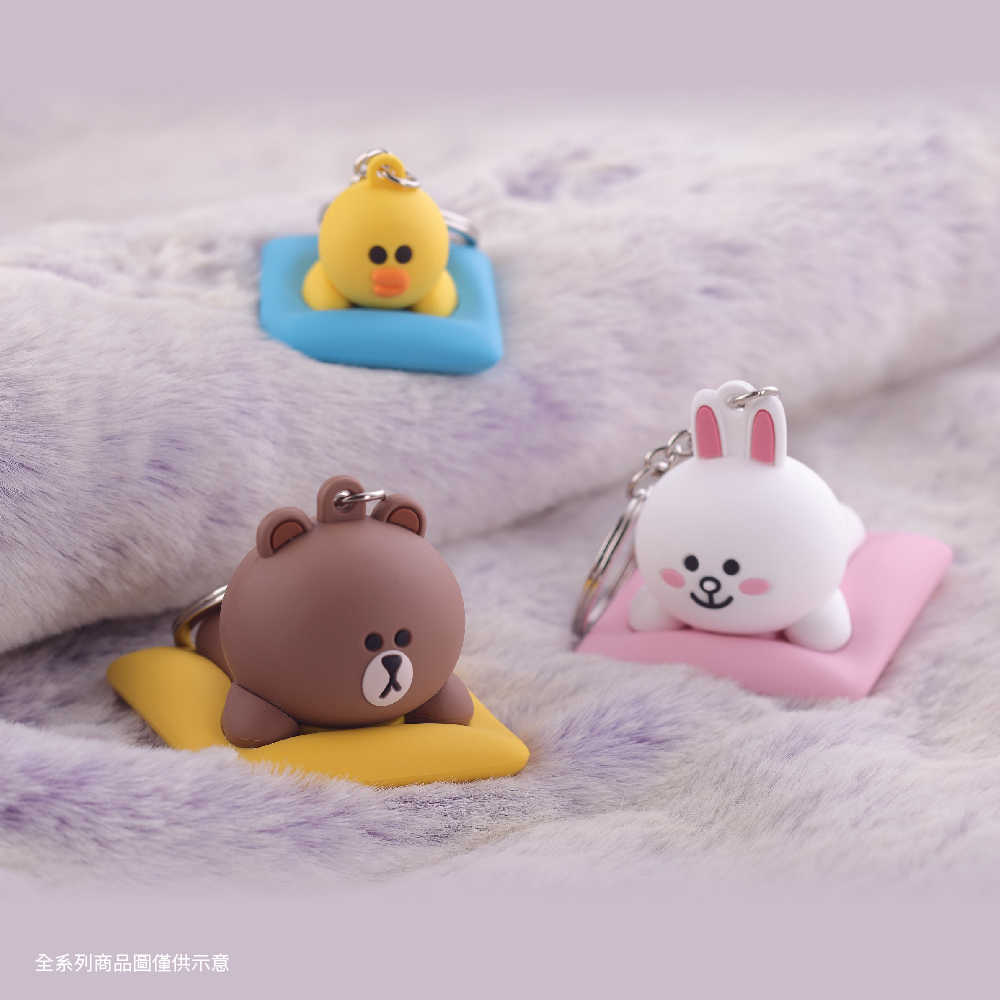 LINE FRIENDS《晚安熊大》立體造型一卡通