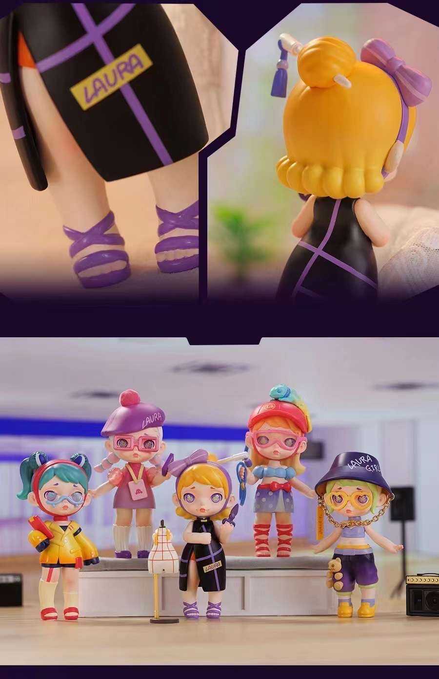 『A\u0026B潮盲趣』劳拉全职潮人太空舱盲盒