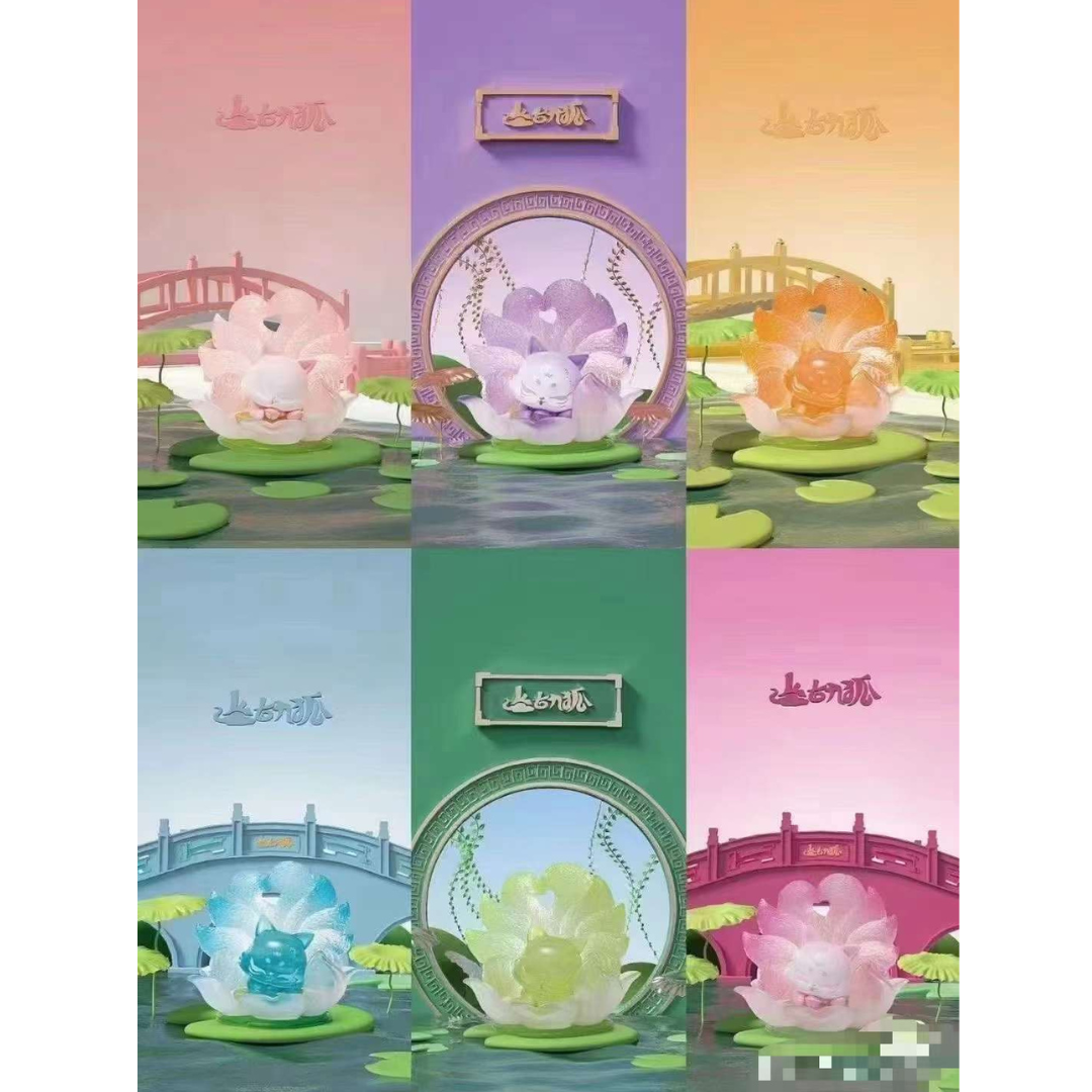 『A\u0026B潮盲趣』上古九狐荷花小仙四代吊卡