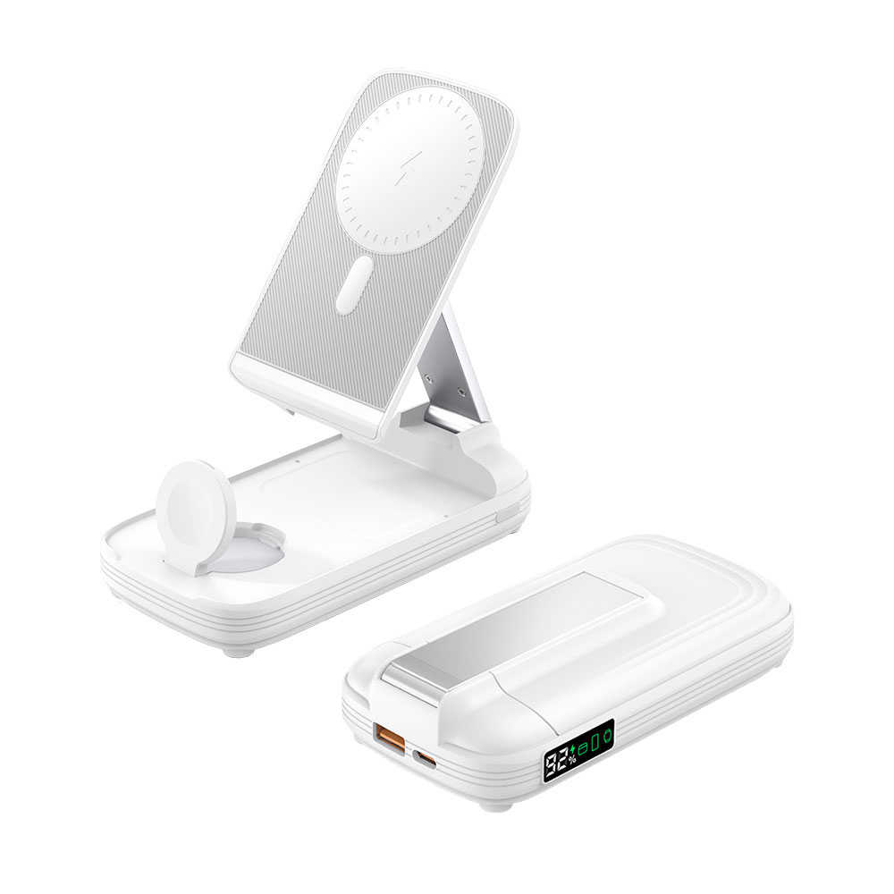 Dr-Eyes P1 10000mAh 15W 2孔輸出PD/無線充電5合1行動電源