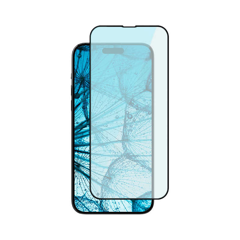 【Babyeyes】iPhone 12/13/14/15 6.1/6.7吋 高透抗藍光(吸紫藍) 滿版玻璃貼