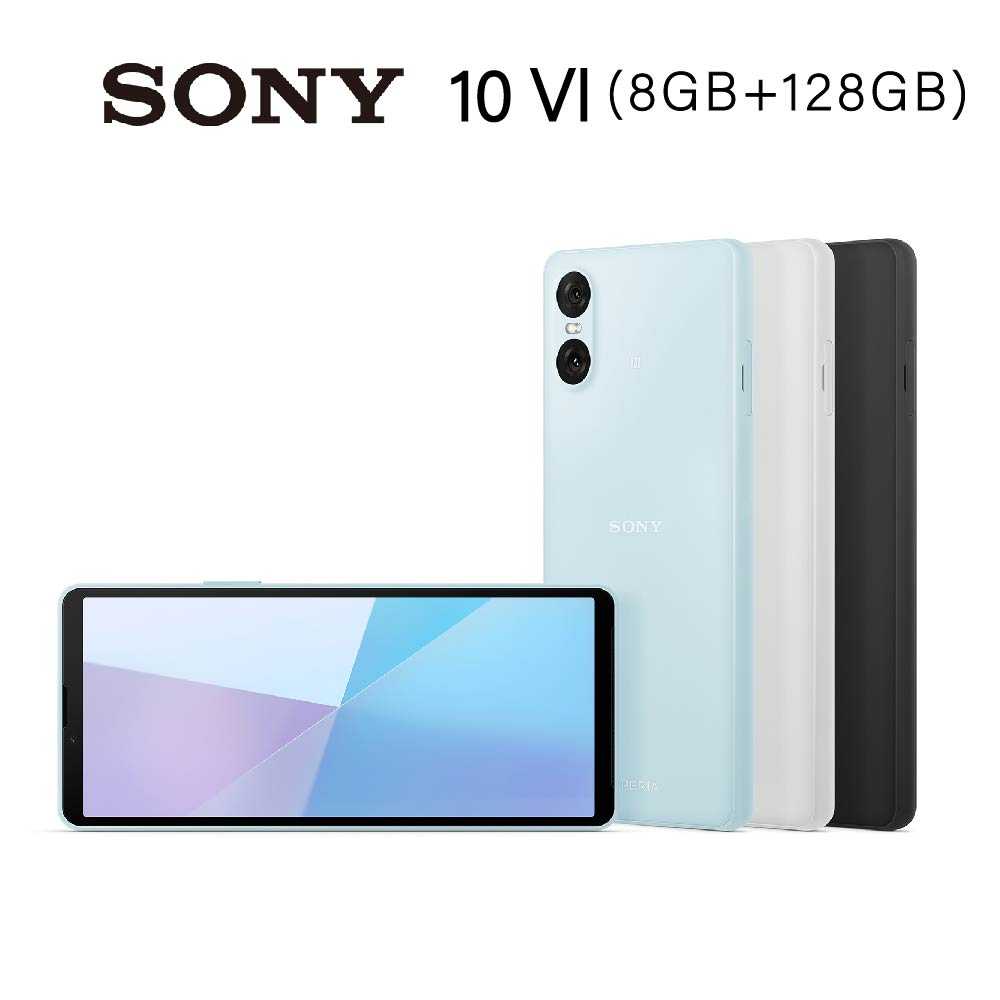 SONY Xperia 10VI (8G/128G) 送原廠可立式保護殼+玻璃貼+原廠掛繩+原廠收納包
