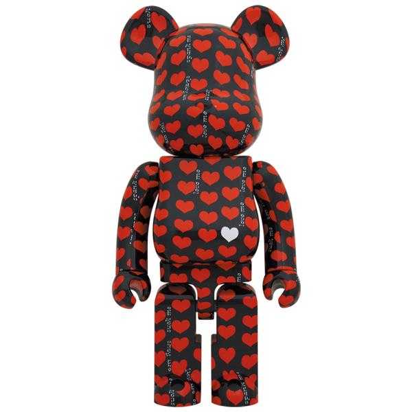 【BE@RBRICK】 庫柏力克熊 X JAPAN hide - Black Heart 1000％