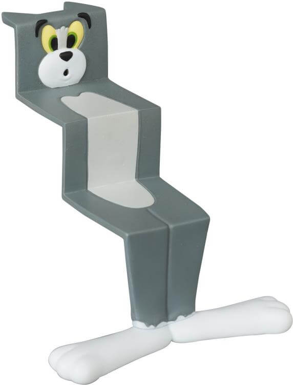 《湯姆貓與傑利鼠》變形系列2 – 被壓扁的湯姆與傑利 可愛小公仔 / TOM AND JERRY