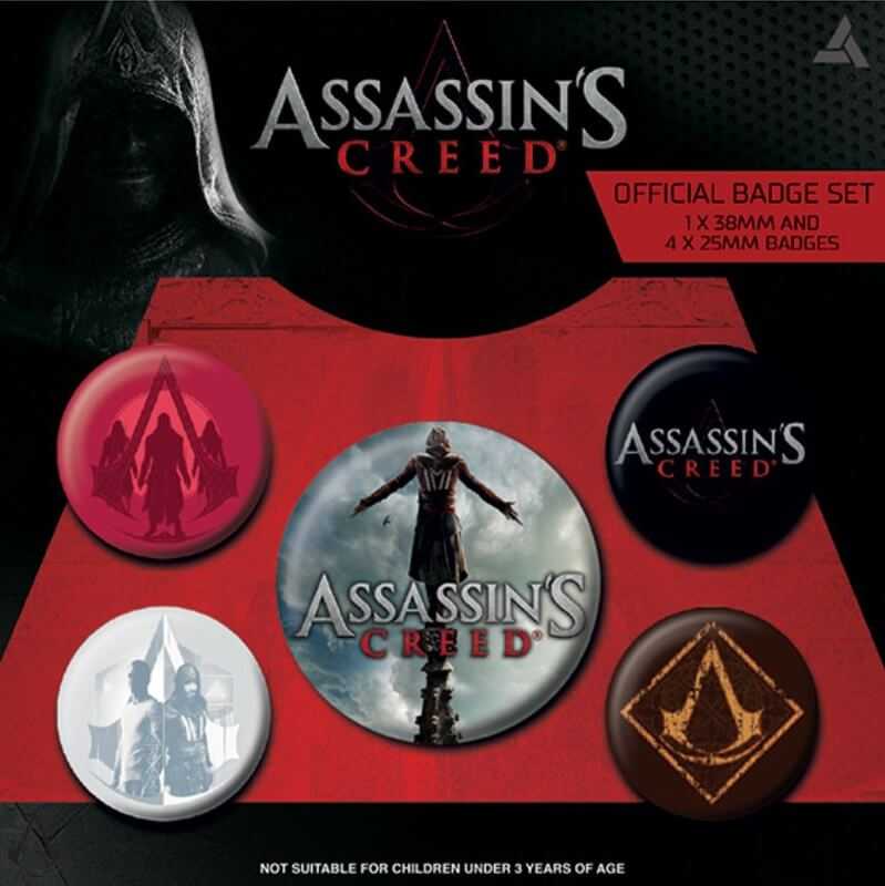 《刺客教條 》ASSASSINS CREED 進口徽章組