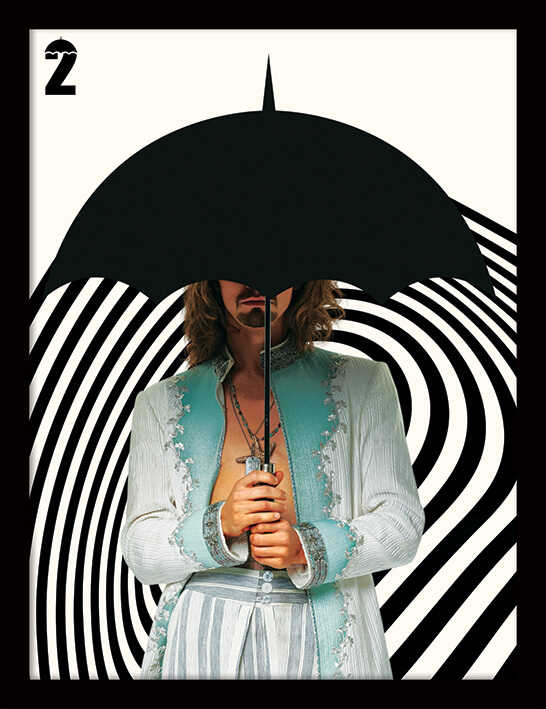 雨傘學院 4號克勞斯klaus個人海報含框the Umbrella Academy 第2季 Dope 私貨 線上購物 有閑購物