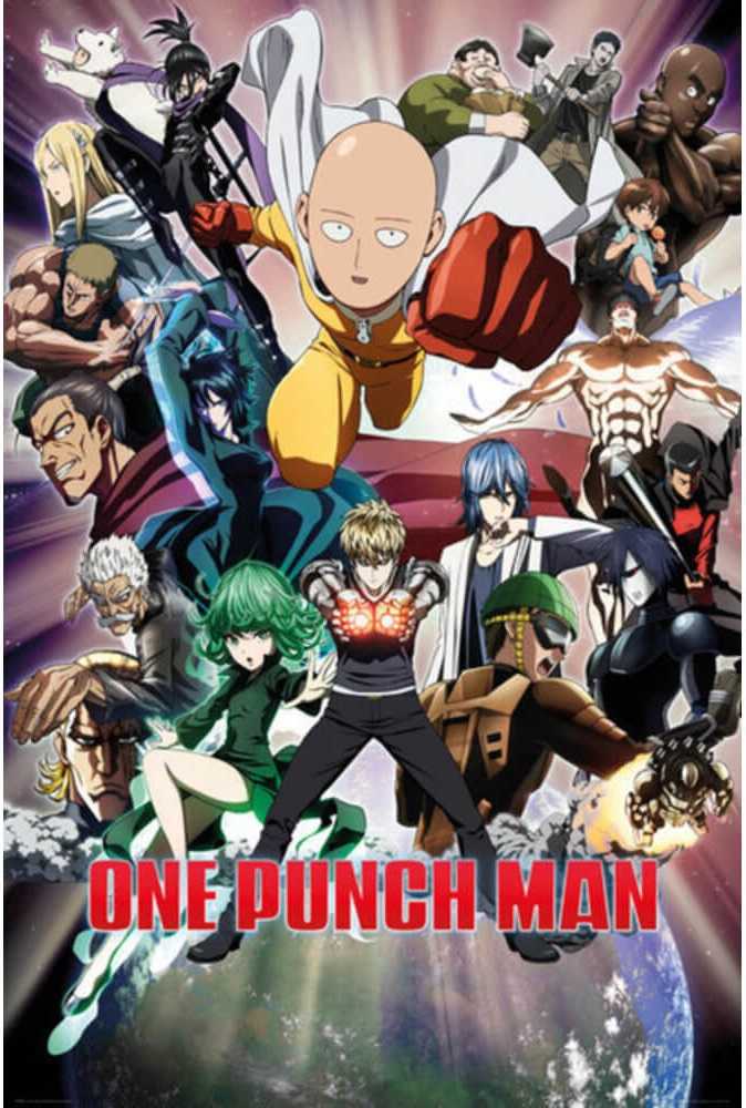 【一拳超人】ONE PUNCH MAN 進口海報(英雄協會)