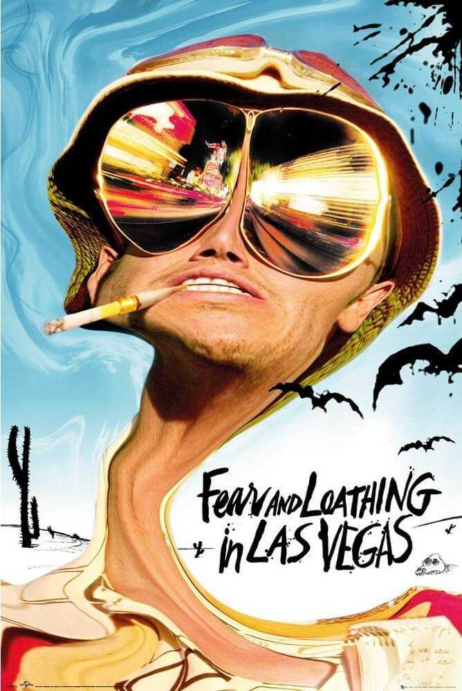 《賭城風情畫》正式版海報 / 強尼戴普 / Fear and Loathing in Las Vegas