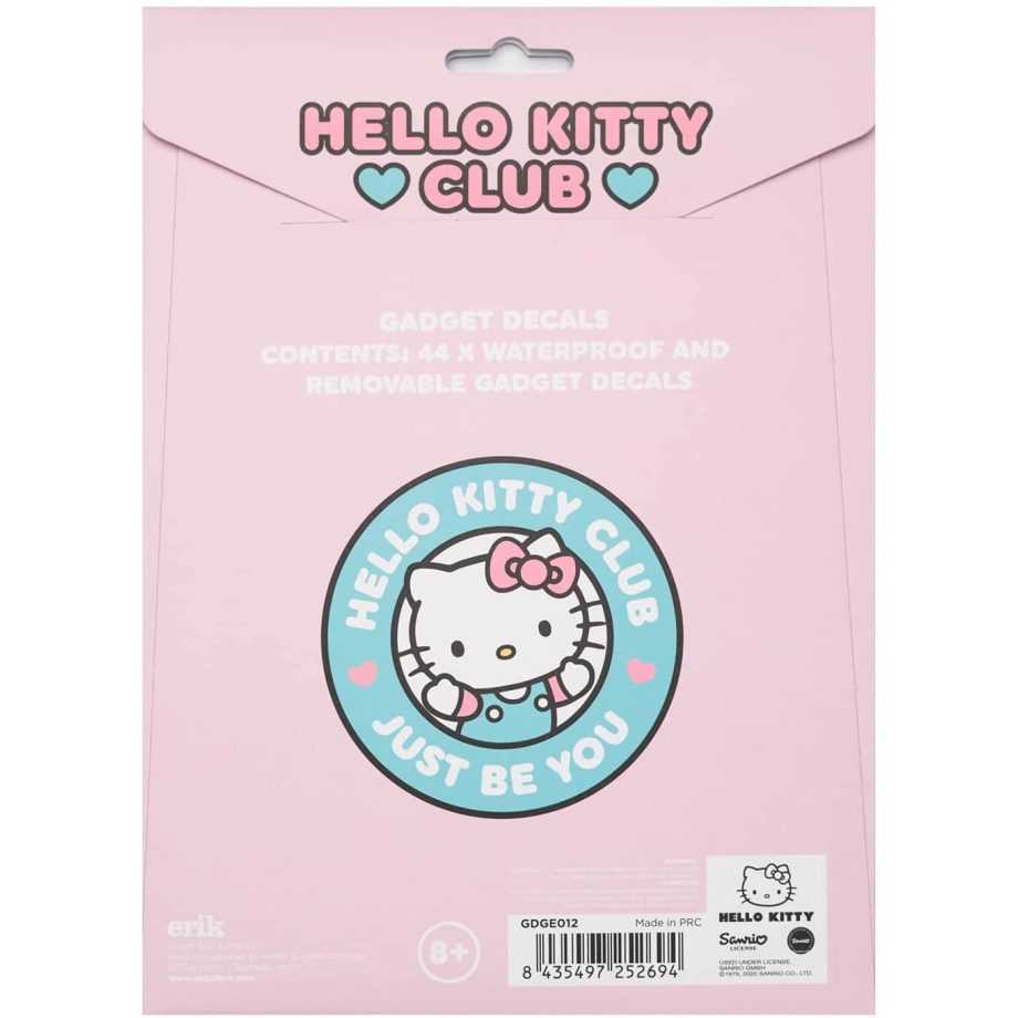 《凱蒂貓》 HELLO KITTY 進口3C貼紙組/可重複貼黏