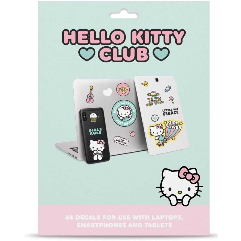 《凱蒂貓》 HELLO KITTY 進口3C貼紙組/可重複貼黏