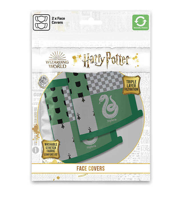 哈利波特(史萊哲林) -Harry Potter (Slytherin) - 英國進口口罩