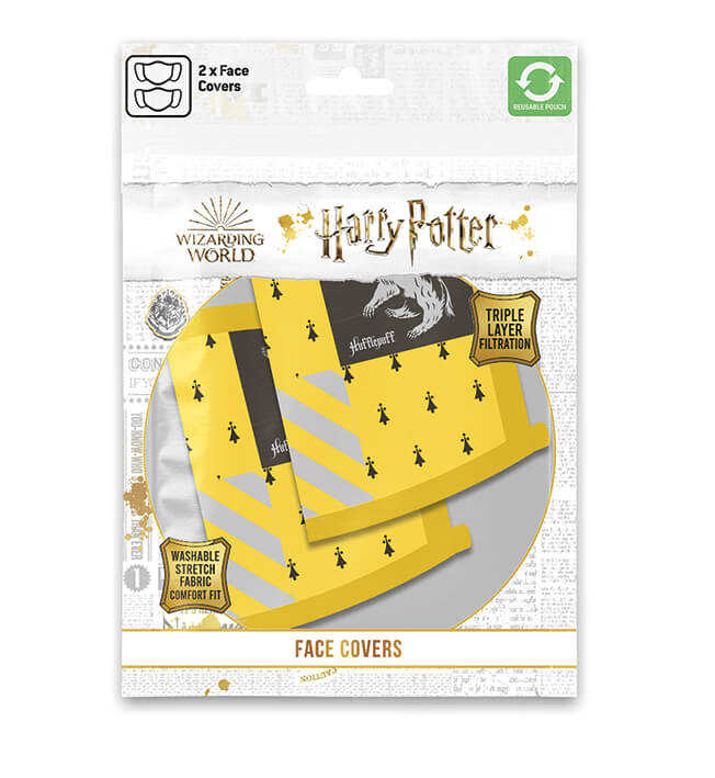 哈利波特(赫夫帕夫) - Harry Potter (Hufflepuff) - 英國進口口罩