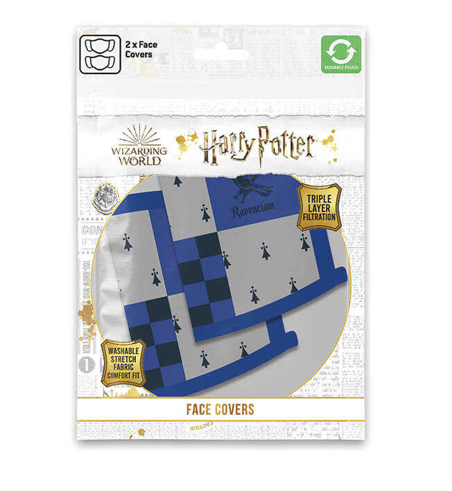 哈利波特(雷文克勞) - Harry Potter (Ravenclaw) - 英國進口口罩